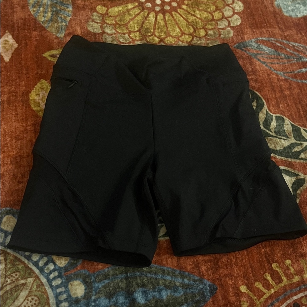 PINK Victoria's Secret Black Bike Shorts